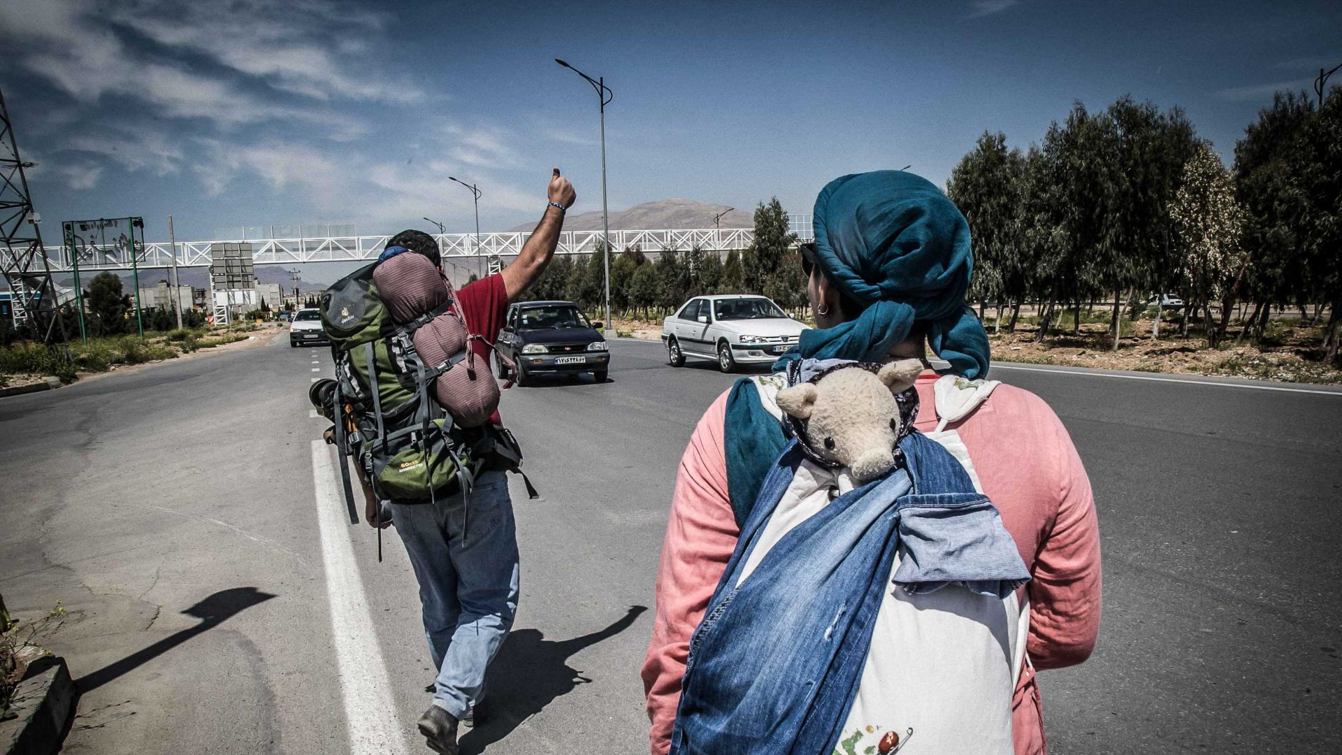 Meet the defiant young Iranians hitchhiking and couchsurfing their way to freedom